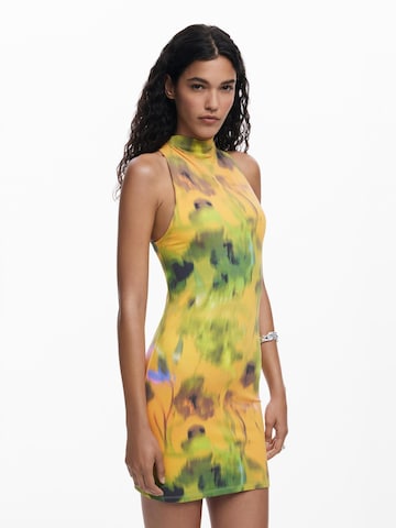 Desigual - Vestido en amarillo: frente