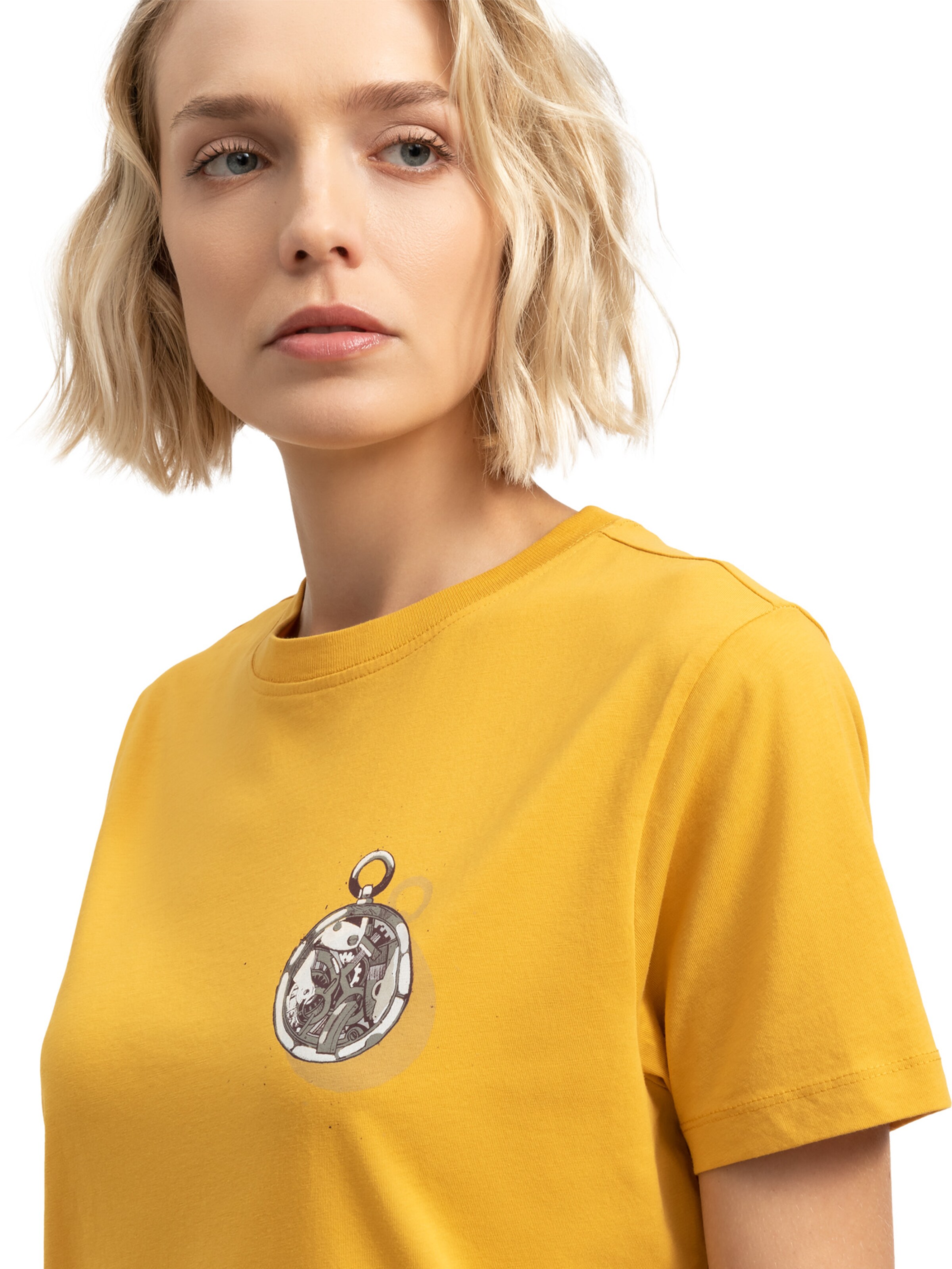 Kaft Shirt 'Time' in Yellow