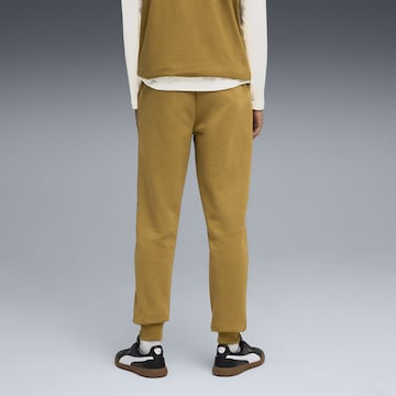 PUMA Tapered Workout Pants 'Essentials 2 No.1' in Brown