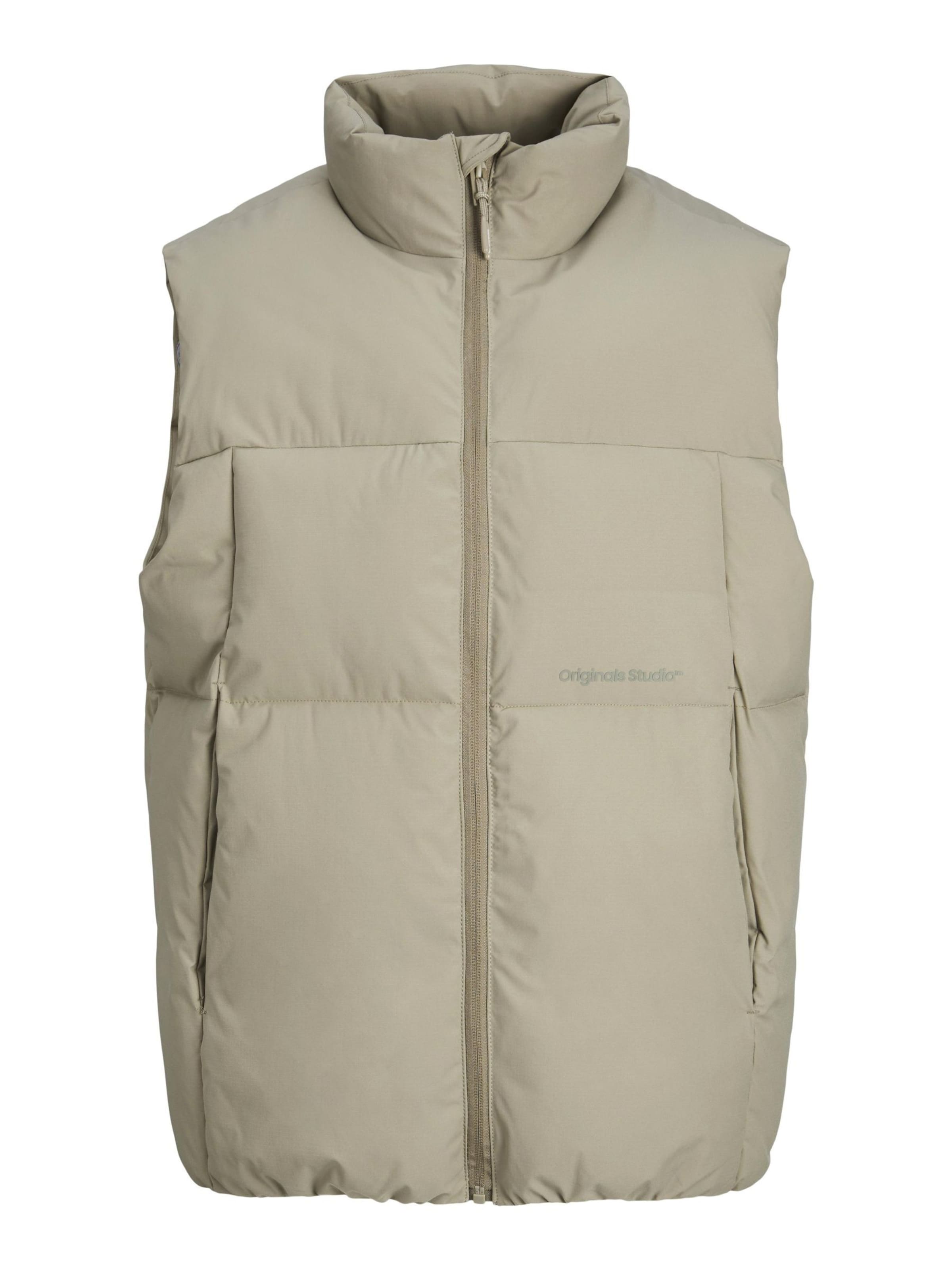 JACK & JONES Vest in Beige: front