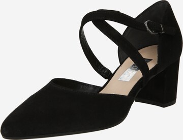 GABOR Slingback Pumps in Black: front