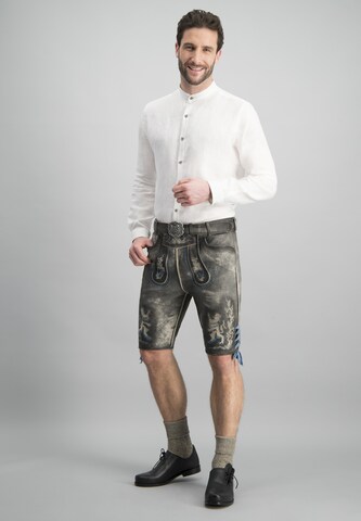 STOCKERPOINT Regular Shorts 'Bayern Bua' in Grau