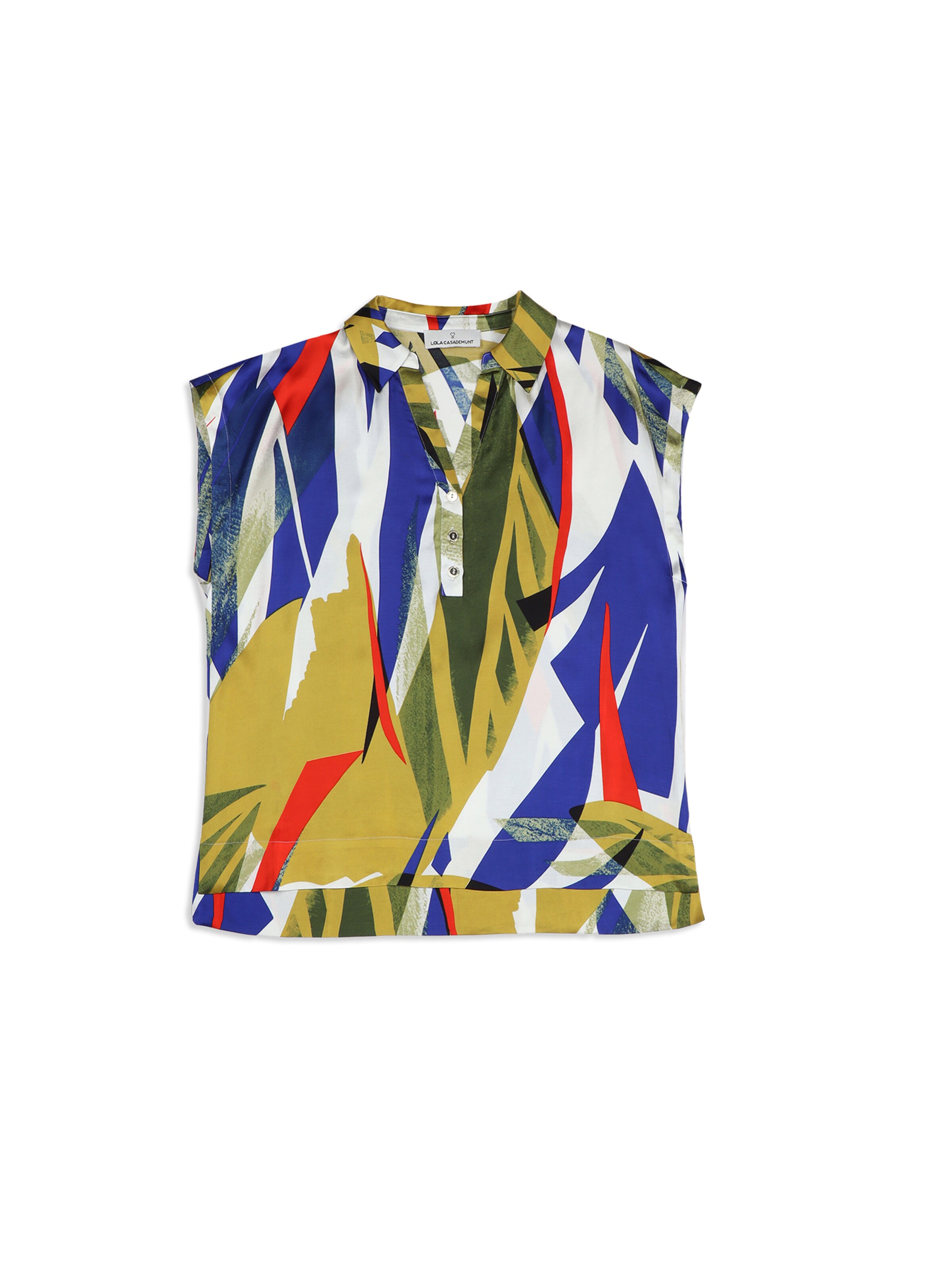 Tricou de la Lola Casademunt pe verde: față