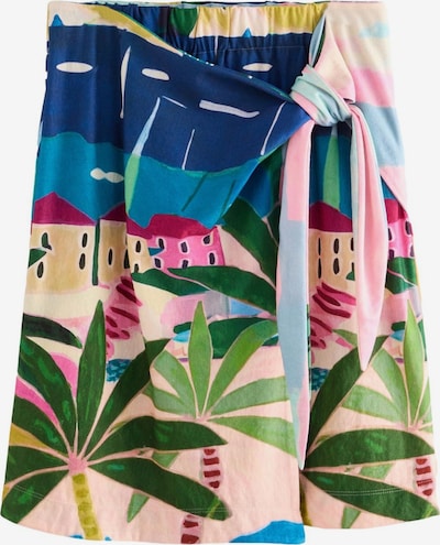 Sijonas iš Next, spalva – šviesiai mėlyna / šviesiai žalia / šviesiai rožinė / vyno raudona spalva, Prekių apžvalga