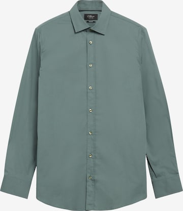 Chemise s.Oliver en vert : devant