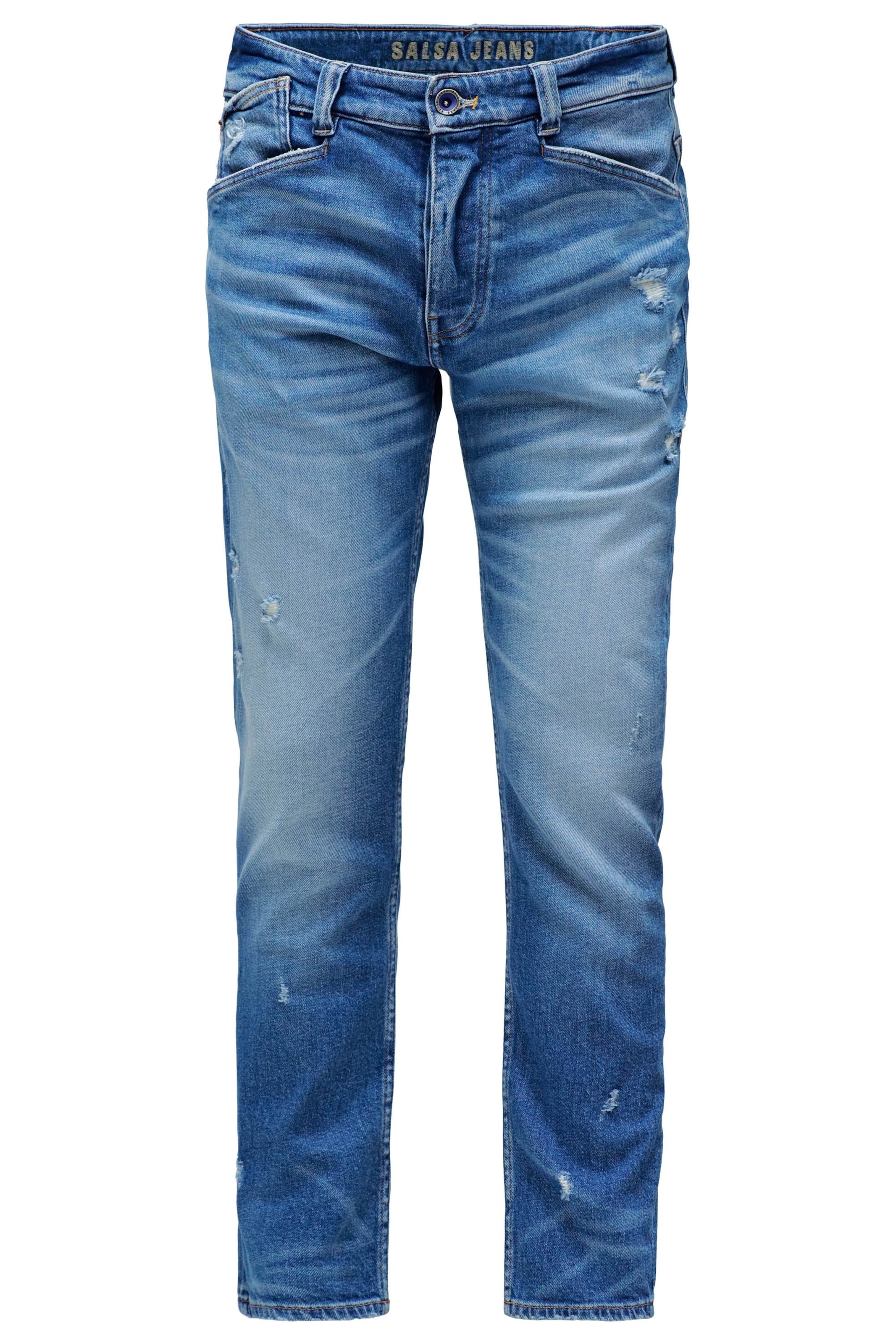 Salsa Jeans Slimfit Jeans in Blau: Vorderseite