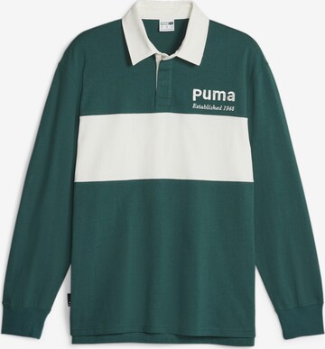 PUMA Funktionsshirt 'Team' in Grün: predná strana