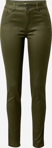 ESPRIT Kitsas Püksid, värv roheline: eest vaates