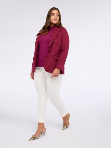 Veste mi-saison Fiorella Rubino en rouge