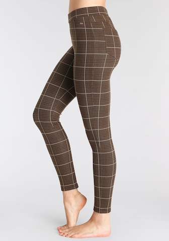 LASCANA Skinny Leggings in Braun