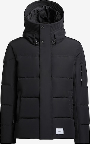 Veste d’hiver 'Nebo' khujo en noir : devant