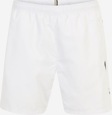 Shorts de bain 'Dolphin' BOSS Orange en blanc : devant