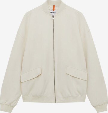 Pull&Bear Between-Season Jacket in Beige: front