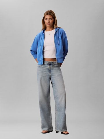 Calvin Klein Jeans Sweatjacke in Blau