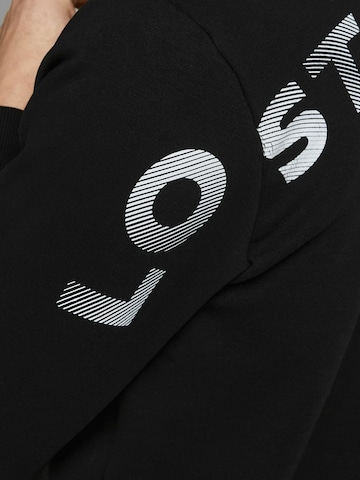 JACK & JONES Sweatshirt 'LIMITS' in Schwarz