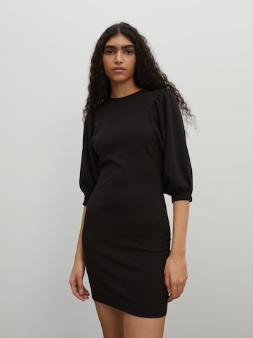 EDITED Kleid  'Georgina' in Schwarz: predná strana