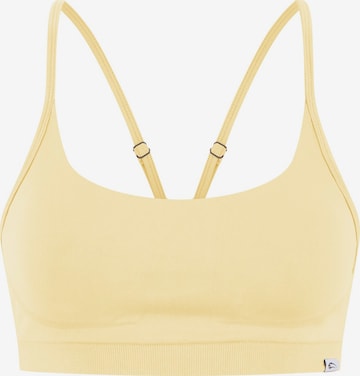Haut de sport Smilodox en jaune : devant