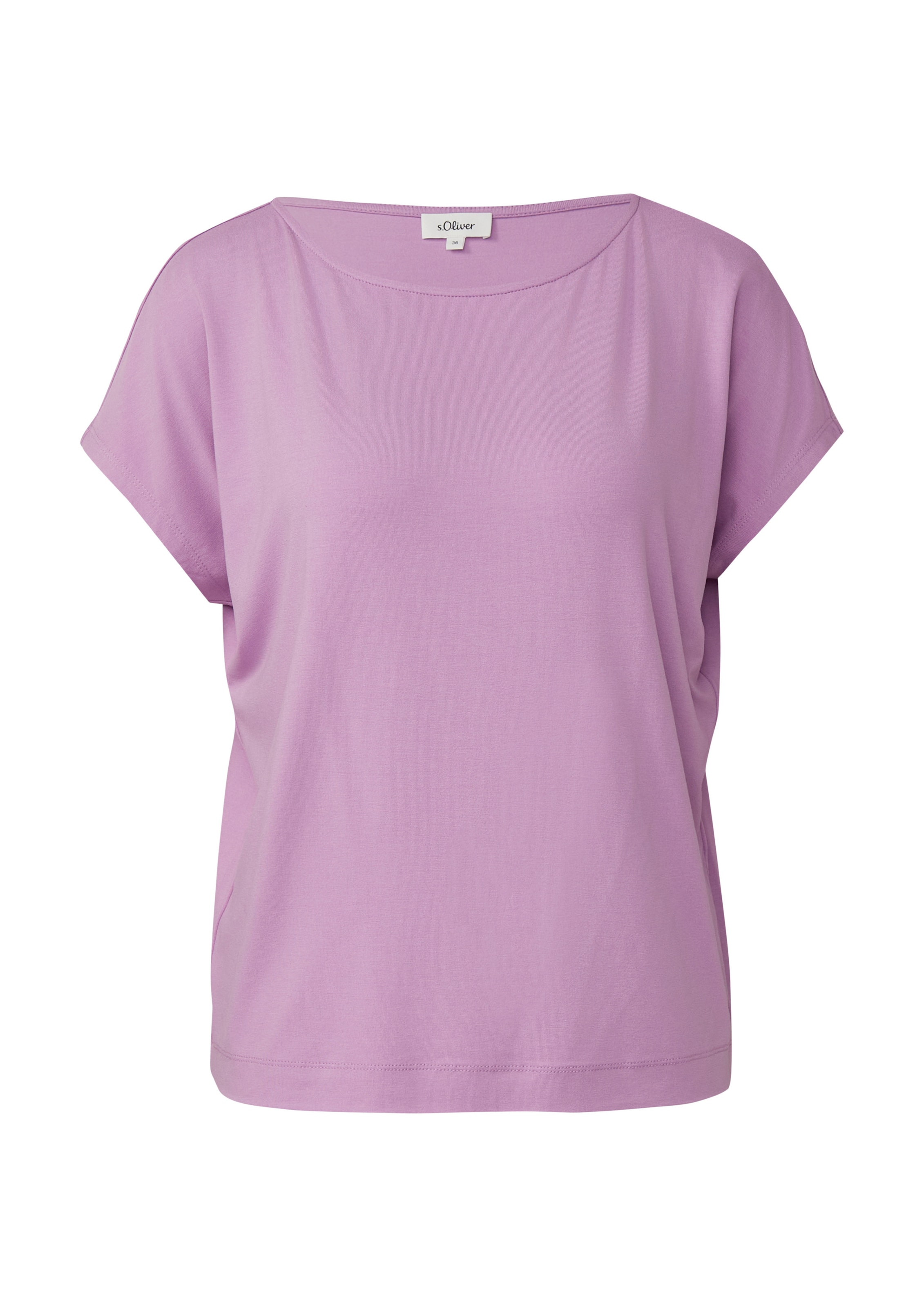 T-shirt s.Oliver en violet : devant