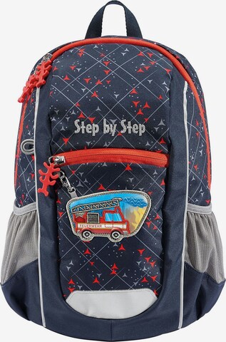 STEP BY STEP Rucksack 'KIGA' in Blau: predná strana