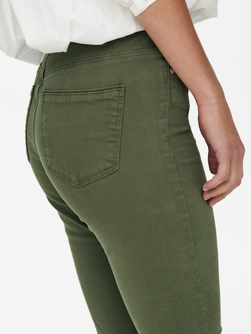 Skinny Jeans 'WAUW' di ONLY in verde