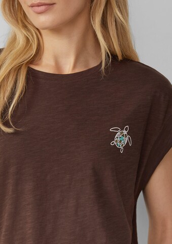 T-shirt s.Oliver en marron