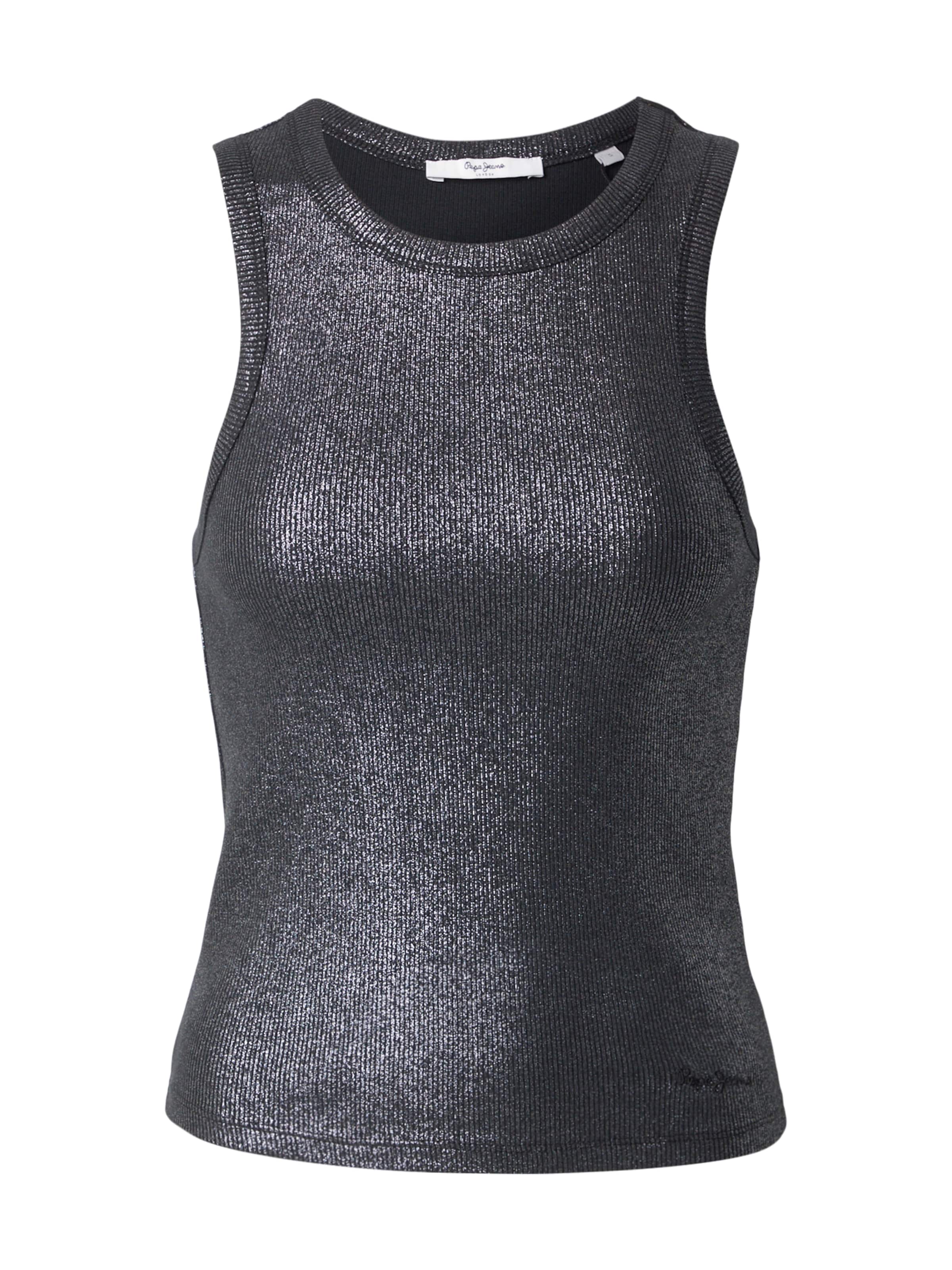 Haut 'BIRDEY' Pepe Jeans en noir : devant