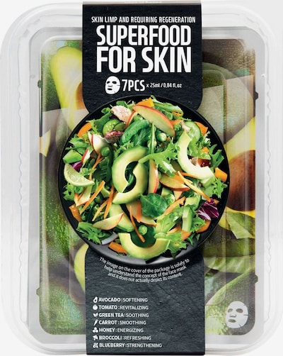 Farmskin Maskenset 'Superfood For Skin Avocado' in transparent, Produktansicht