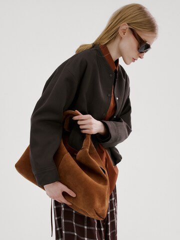 Giacca di mezza stagione 'MUSA' di MANGO in marrone