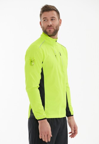 ELITE LAB Between-Season Jacket 'Shell X1 Elite' in Yellow: front