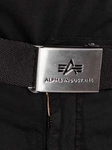 ALPHA INDUSTRIESRemen - crna boja