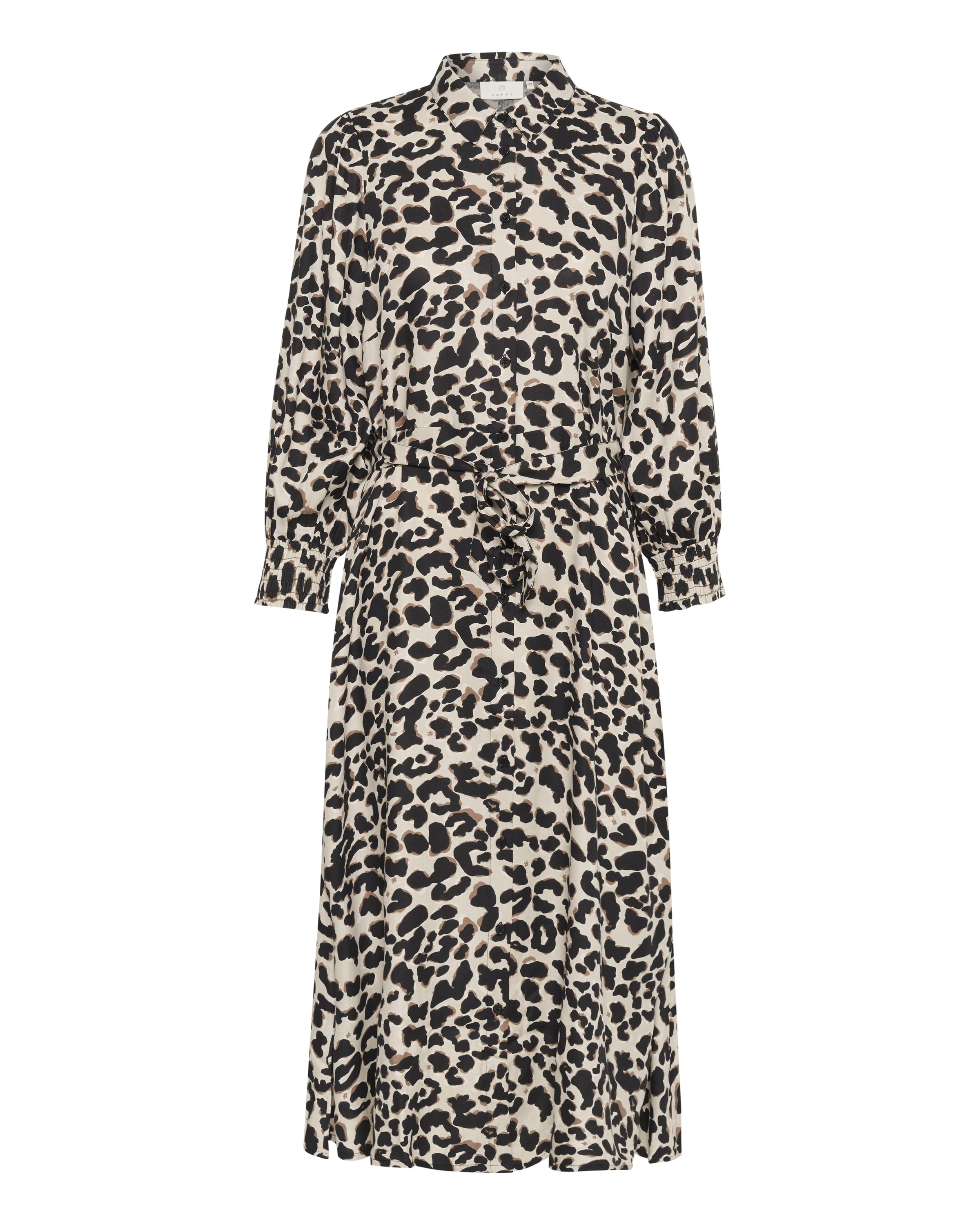 Kaffe Blousejurk 'Emina' in Beige: voorkant