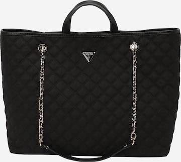 Cabas 'GIULLY II LARGE 2 IN 1 TOTE' GUESS en noir : devant