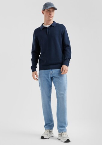 Pull-over QS en bleu