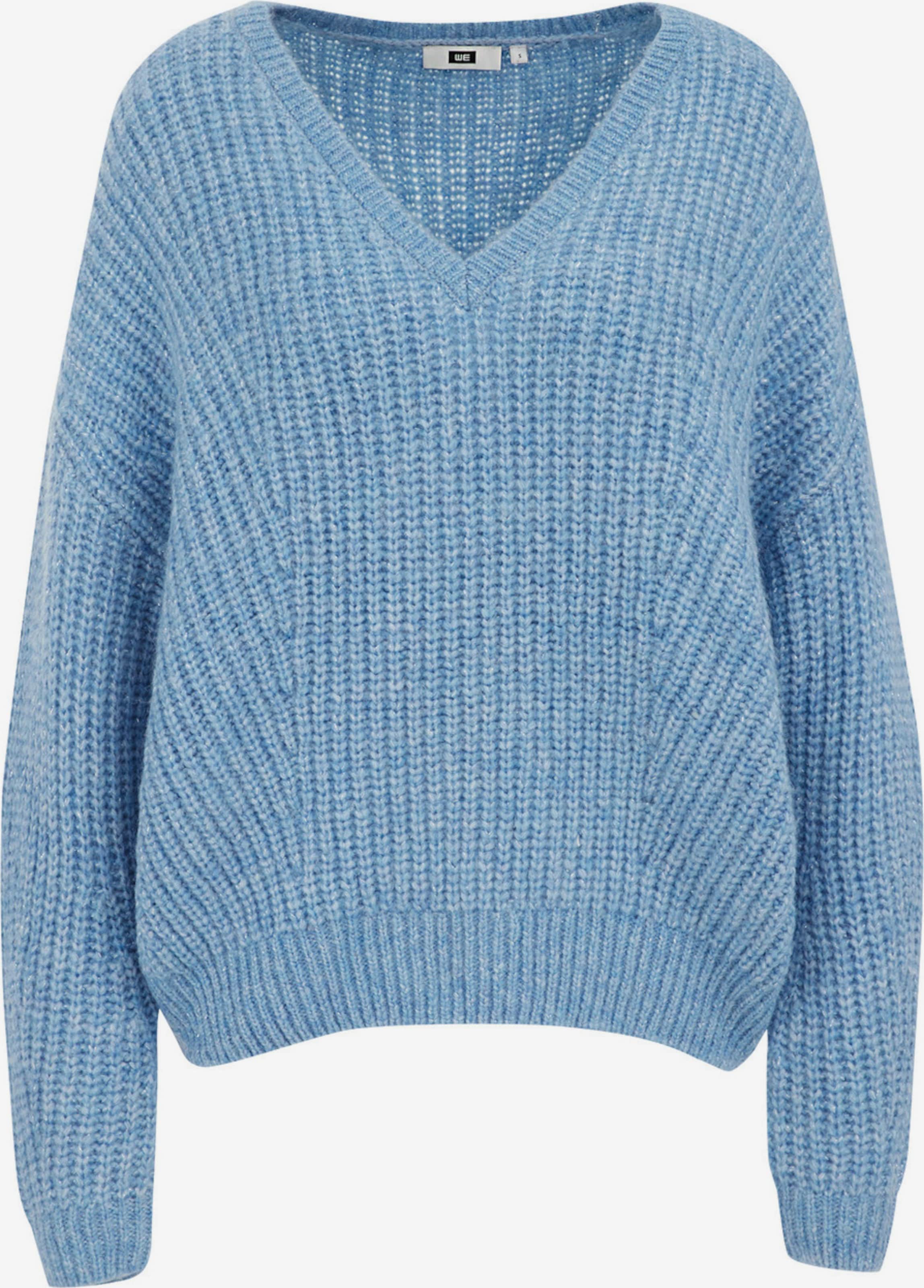 Strickpullover Drykorn Linna Grau Drykorn Grobstrick V-Pulli Linna