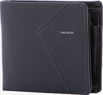 Porte-monnaies Navigare en noir : devant