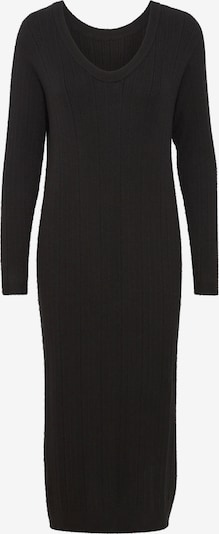 ICHI Gebreide jurk 'KAVA' in de kleur Zwart, Productweergave