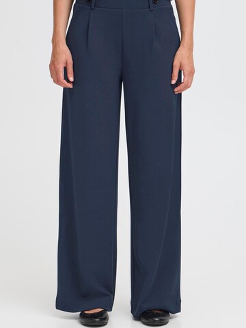 Oxmo Regular Trousers 'BMMTAYRA' in Blue: front
