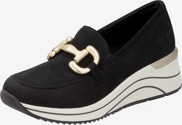 Chaussure basse REMONTE en noir : devant