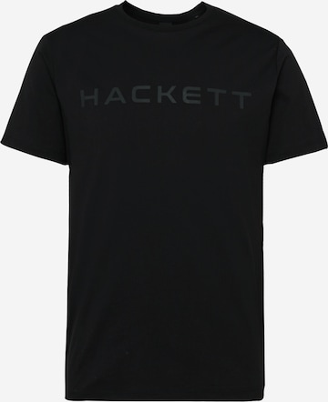 Hackett London חולצות 'ESSENTIAL' בשחור: מלפנים