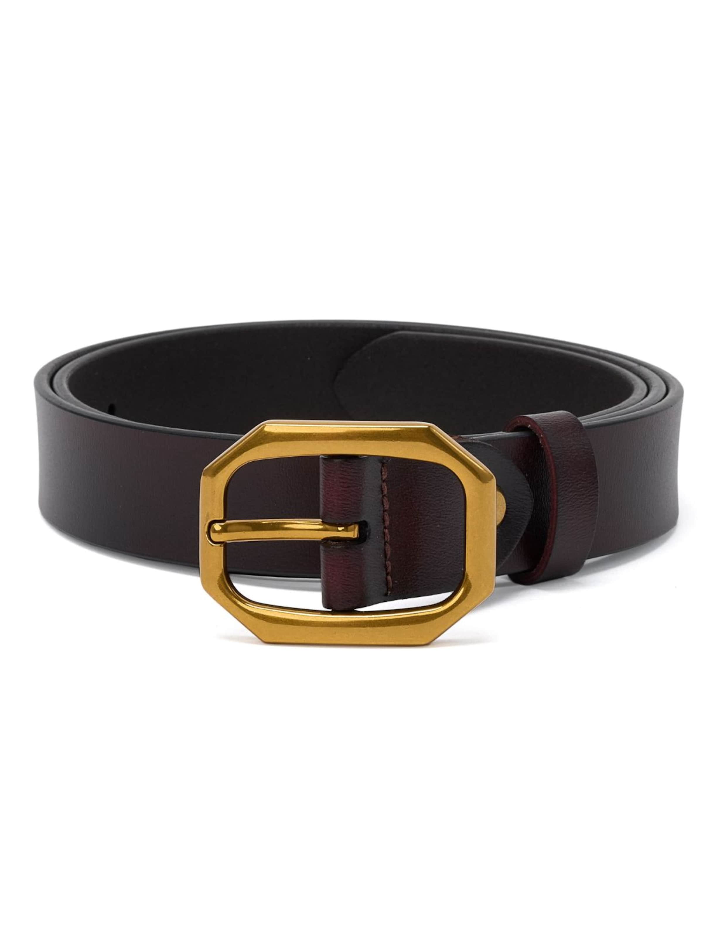 jolar Belt 'ELEGENT GOLD' in Brown: front