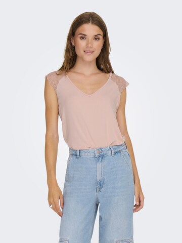 ONLY Shirt 'ONLPetra' in Pink