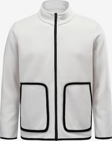 YOUTHUP Between-Season Jacket in White: front