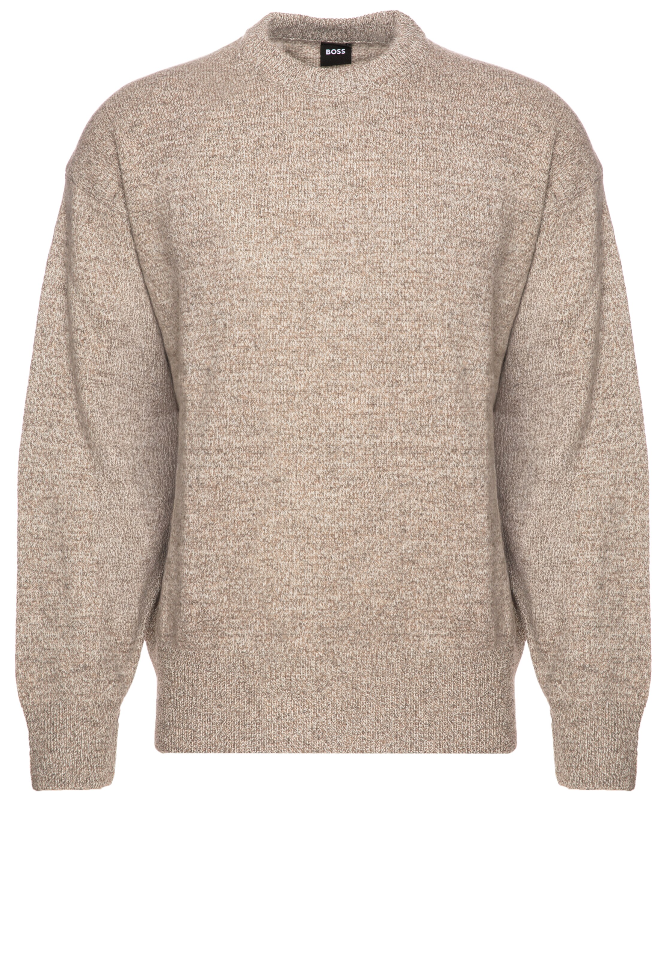 BOSS Sweater 'C-Hercole' in Beige: front