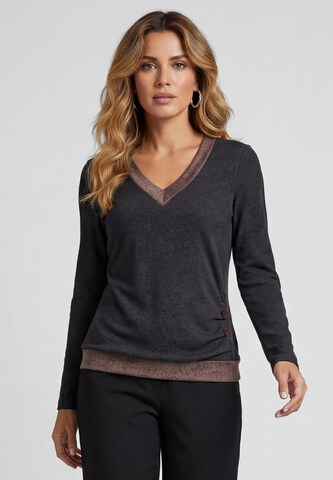 usha BLACK LABEL - Camiseta en gris: frente
