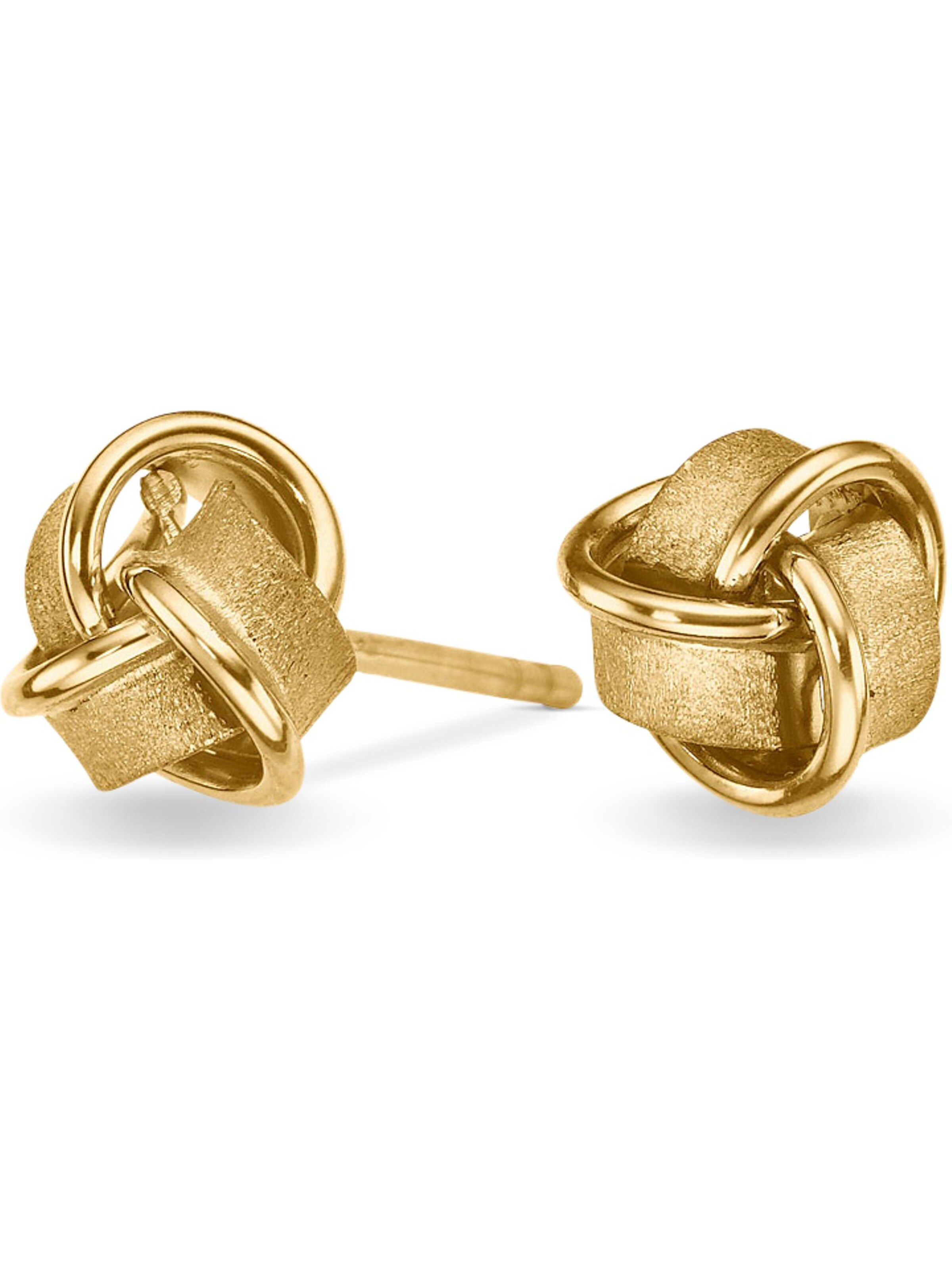 CHRIST Earrings in Yellow