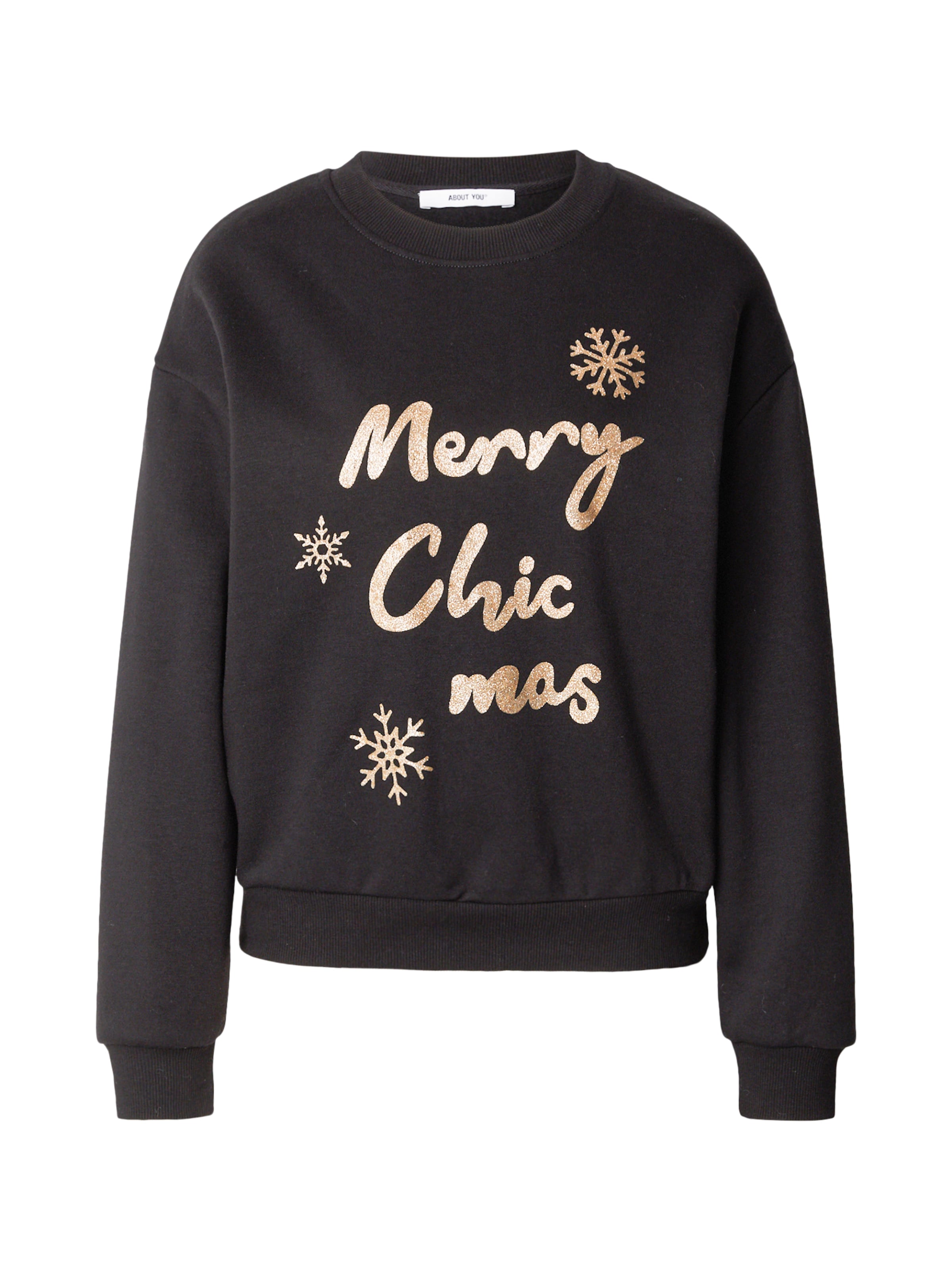 ABOUT YOU - Sudadera 'Hellen' en negro: frente