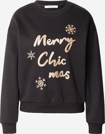 ABOUT YOUSweater majica 'Hellen' - crna boja: prednji dio