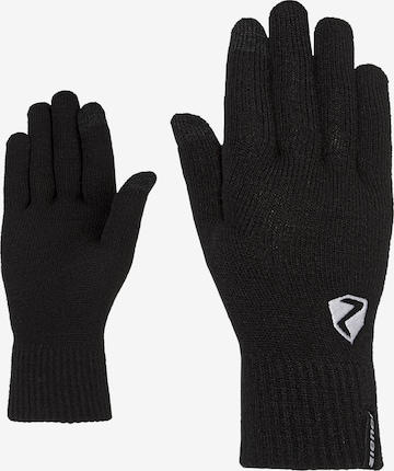 ZIENER Athletic Gloves 'Iaco' in Black: front