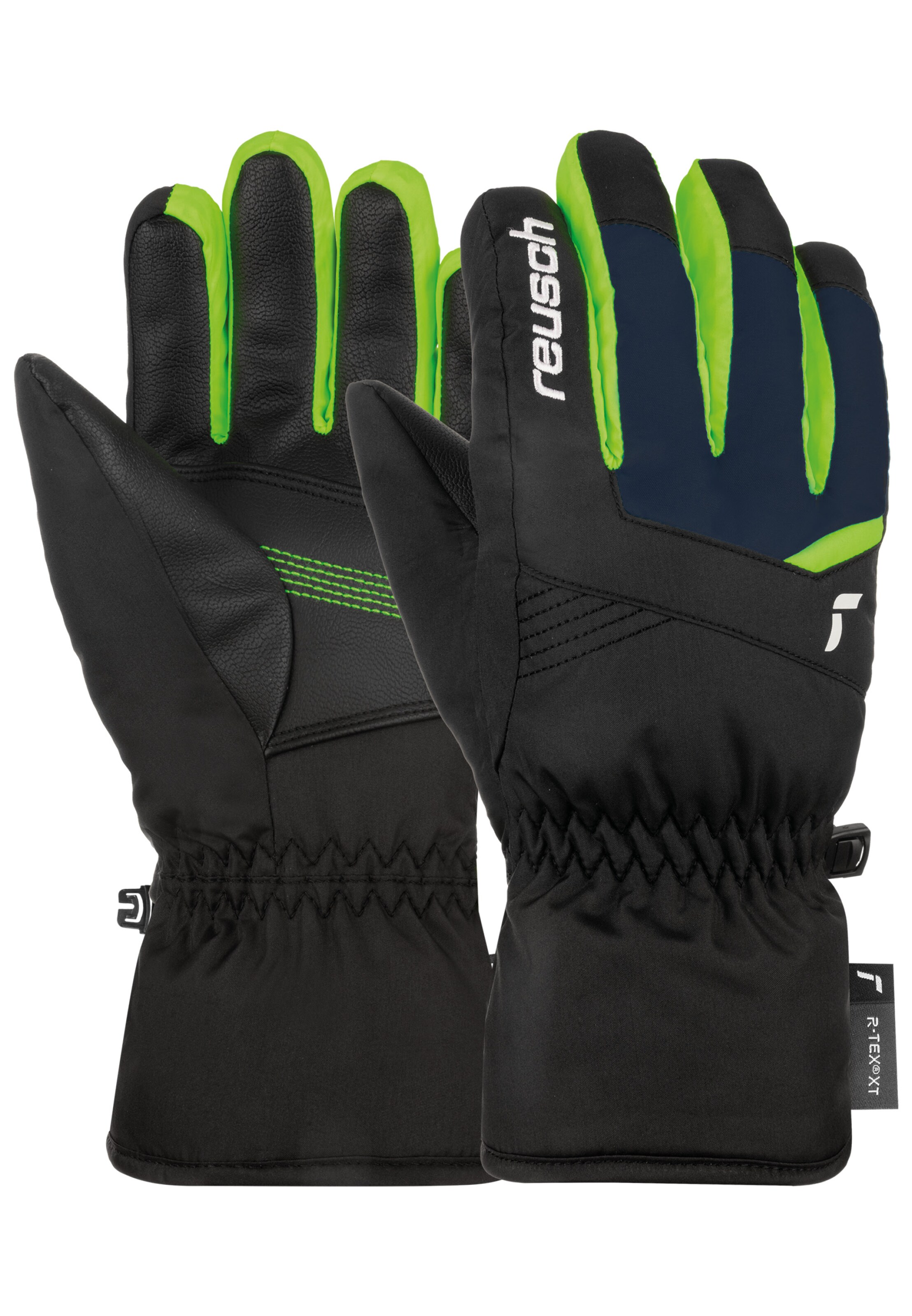 REUSCH Sporthandschuhe 'Bennet R-TEX® XT Junior' in Grün: Vorderseite