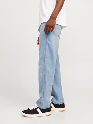 JACK & JONES Regularen Kavbojke 'JJIEDDIE WORKER' | modra barva